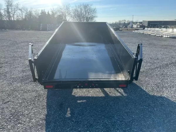 big tex 6 x 12 low profile dump trailer slide out ramps