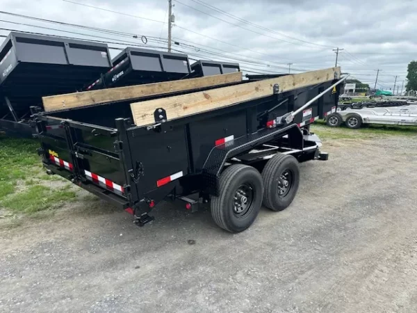 big tex x series 7 x 14 heavy duty low profile dump trailer