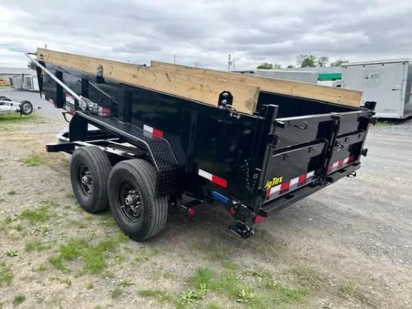 big tex x series 7 x 14 heavy duty low profile dump trailer