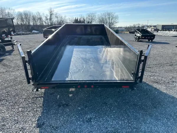 big tex 7 x 16 low profile dump trailer – scissor lift