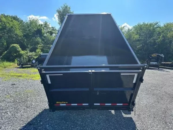 big tex 7 x 14 low profile dump trailer – 4′ solid steel sides