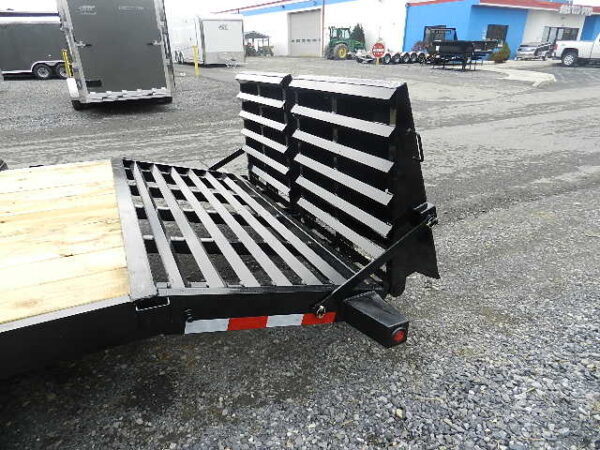 big tex 7 x 20 equipment trailer 14k mega ramps