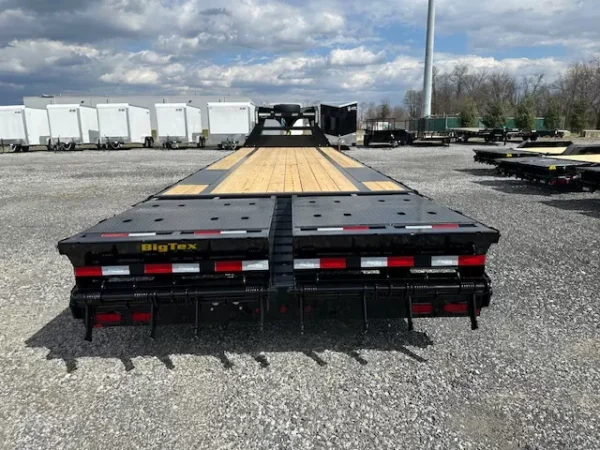 big tex 8.5 x 30 gooseneck equipment trailer – mega ramps