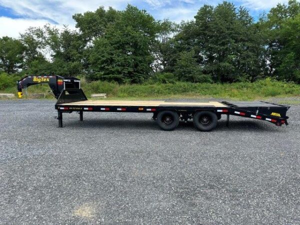 big tex 8.5 x 25 gooseneck deckover equipment trailer