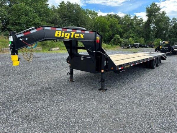 big tex 8.5 x 30 gooseneck deckover equipment trailer
