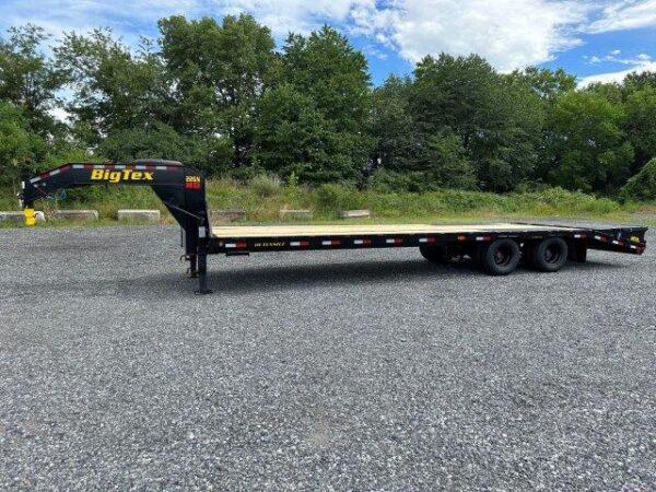 big tex 8.5 x 30 gooseneck deckover equipment trailer