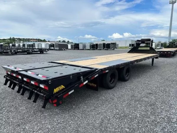 big tex 8.5 x 30 gooseneck deckover equipment trailer