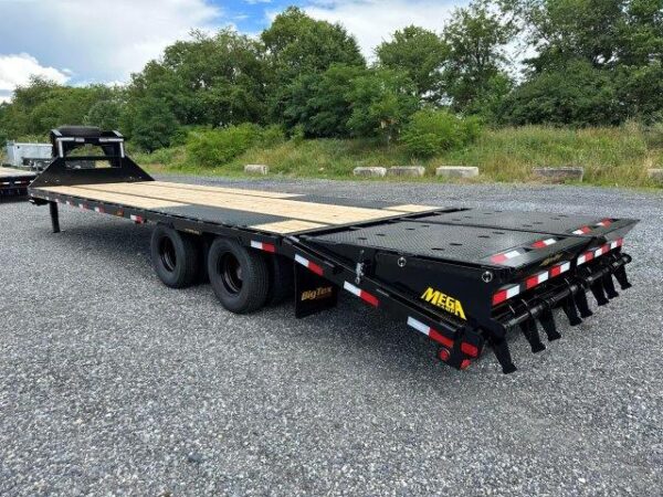 big tex 8.5 x 30 gooseneck deckover equipment trailer
