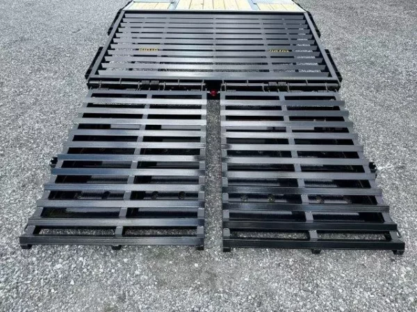 big tex 8.5 x 35 gooseneck deckover equipment trailer – mega ramps