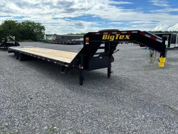 big tex 8.5 x 40 gooseneck deckover equipment trailer – mega ramps