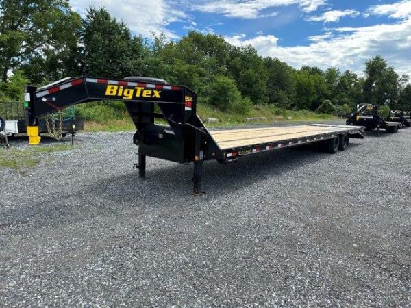 big tex 8.5 x 40 gooseneck deckover equipment trailer – mega ramps