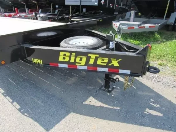big tex 8.5 x 30 deckover equipment trailer mega ramps