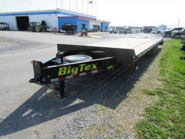 big tex 8.5 x 30 deckover equipment trailer mega ramps