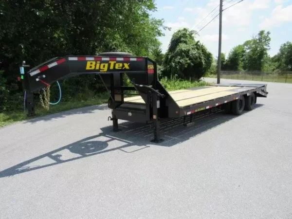 big tex 8.5 x 25 heavy duty gooseneck equipment trailer
