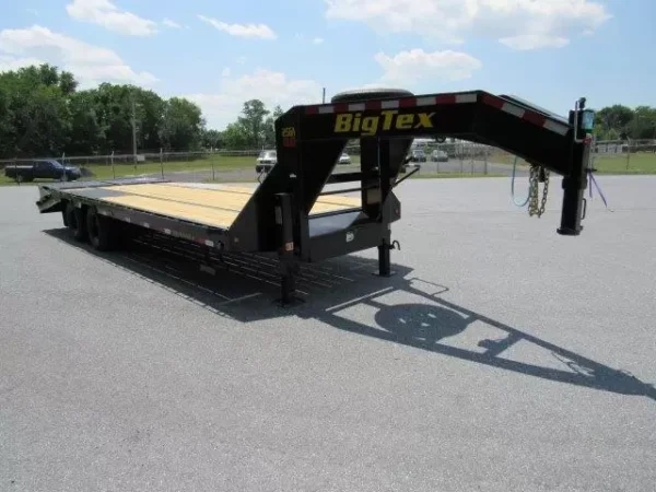 big tex 8.5 x 25 heavy duty gooseneck equipment trailer