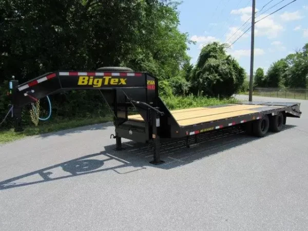 big tex 8.5 x 25 heavy duty gooseneck equipment trailer