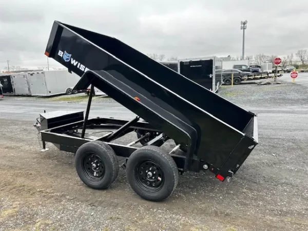 bwise 5 x 10 low profile dump trailer spreader gate