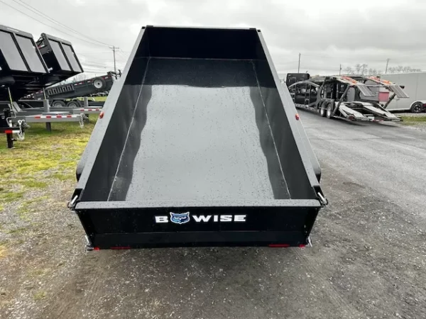 bwise 5 x 10 low profile dump trailer spreader gate