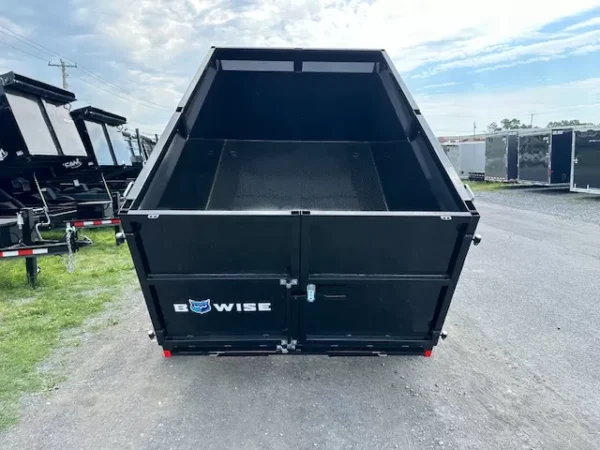 bwise 6 x 10 high side dump trailer slide out ramps