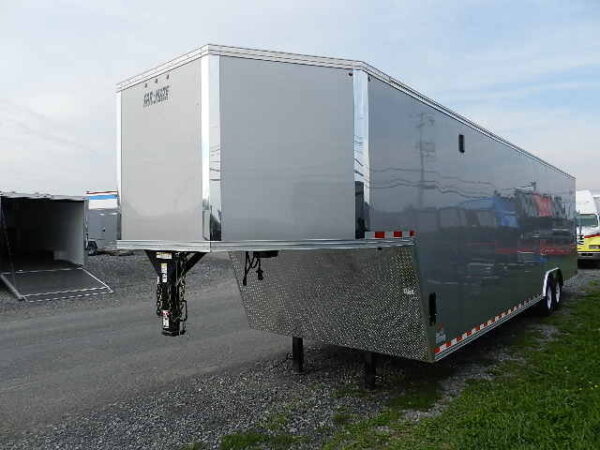 car mate 8.5 x 38 enclosed gooseneck trailer