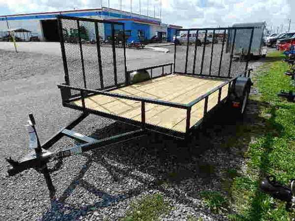 carry on 7×12 atv utility trailer equipment hauler