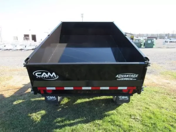 cam superline 6 x 10 deckover dump trailer spreader gate