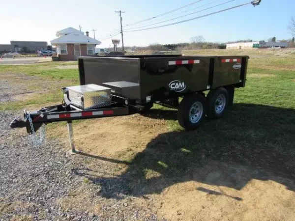 cam superline 6 x 10 deckover dump trailer spreader gate