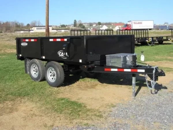 cam superline 6 x 10 deckover dump trailer spreader gate