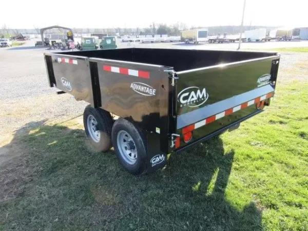cam superline 6 x 10 deckover dump trailer spreader gate