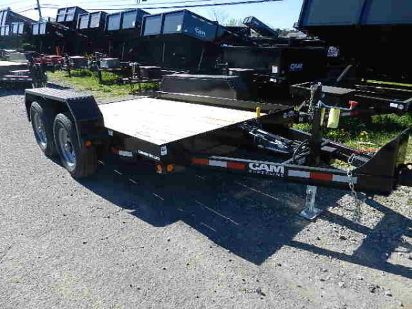 cam superline 6 x 12 equipment trailer full tilt deck