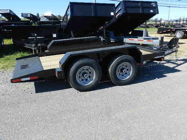 cam superline 6 x 12 equipment trailer full tilt deck