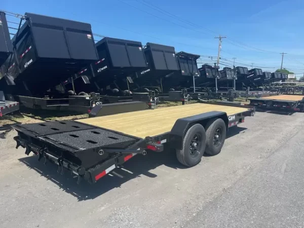 cam superline 7 x 20 equipment trailer super ramps item