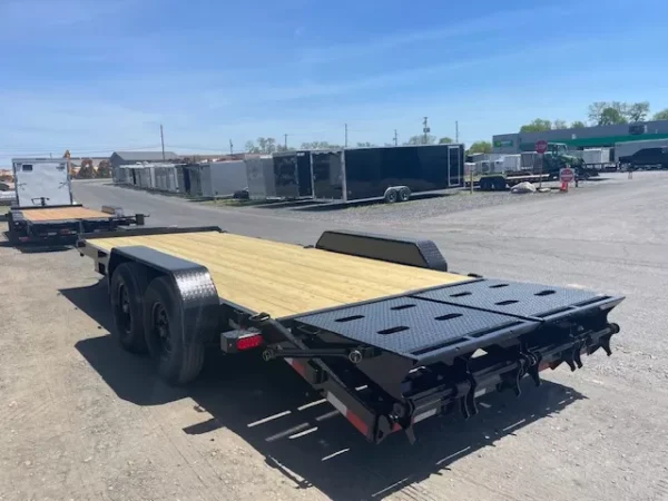 cam superline 7 x 20 equipment trailer super ramps item