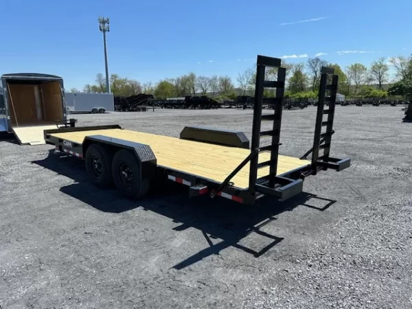 cam superline 7 x 20 low profile equipment trailer