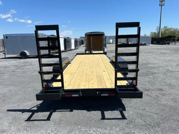 cam superline 7 x 20 low profile equipment trailer