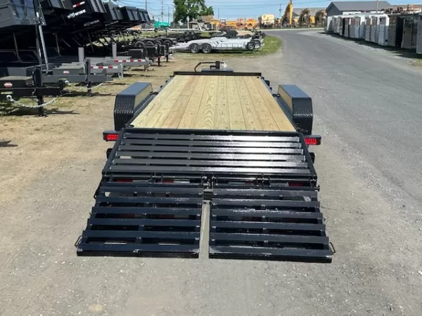 cam superline 7 x 22 equipment trailer super ramps