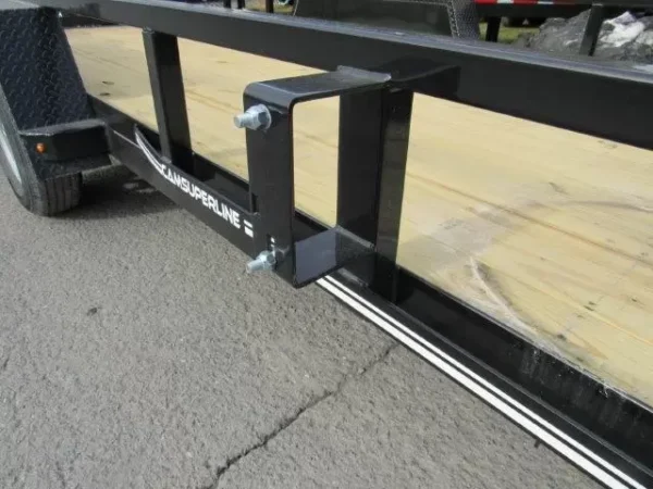cam superline 7 x 14 landscape utility trailer – rear landscape gate