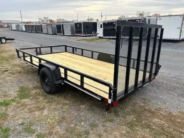 carry on 6 x 12 landscape utility trailer – 7,000 gvw