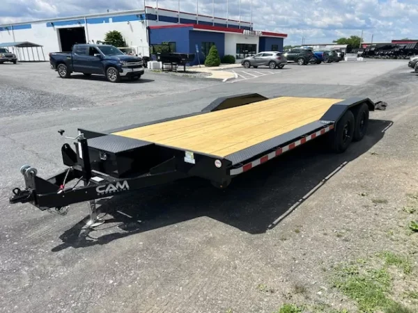 cam superline 8 x 20 full width equipment trailer slide out ramps clearance