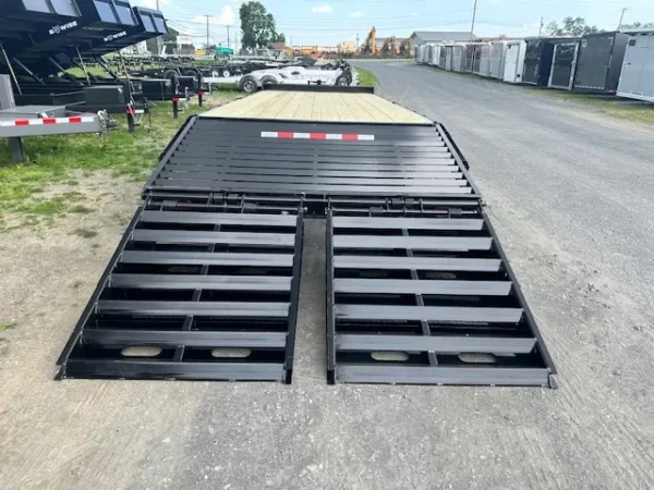 cam superline 8 x 25 deckover equipment trailer super ramps