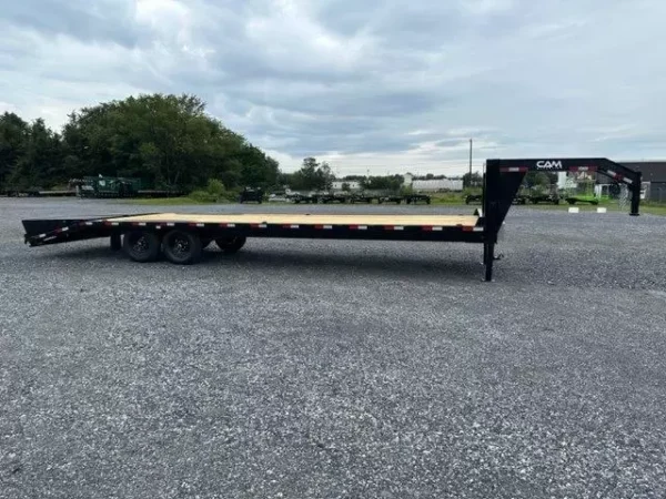 CAM Superline 8 x 30 Gooseneck Deckover Equipment Trailer - Image 8