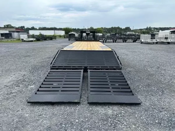 CAM Superline 8 x 30 Gooseneck Deckover Equipment Trailer - Image 3