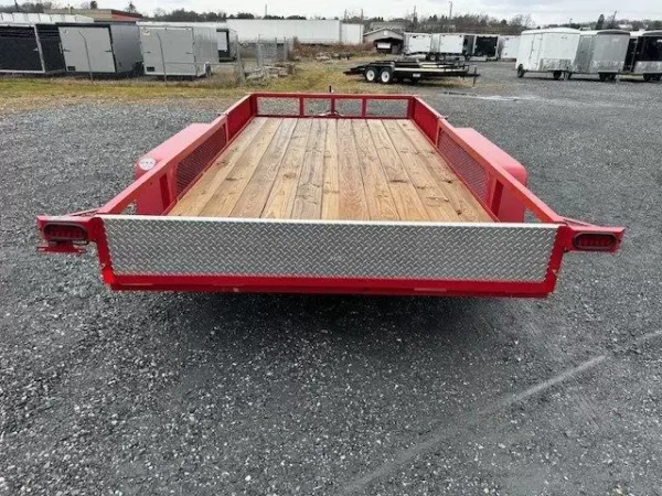 car mate 6 x 14 utility trailer – removable side ramps