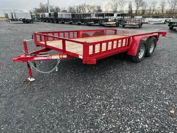 car mate 6 x 14 utility trailer – removable side ramps