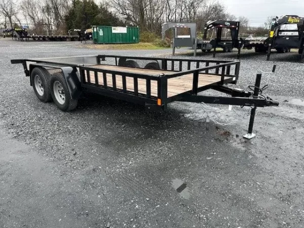 car mate 6 x 14 utility trailer – removable side ramps