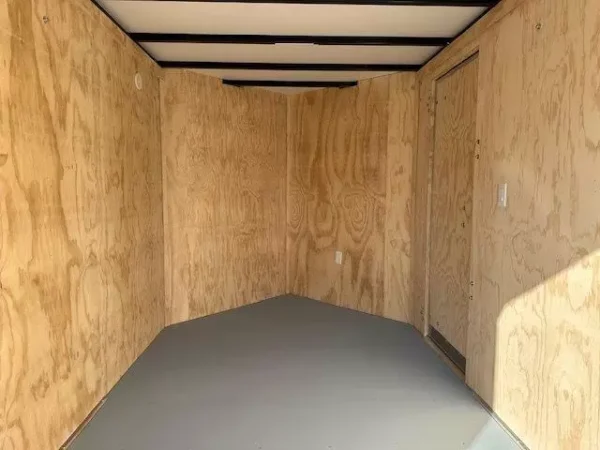 car mate 7 x 12 enclosed cargo trailer – contractor package