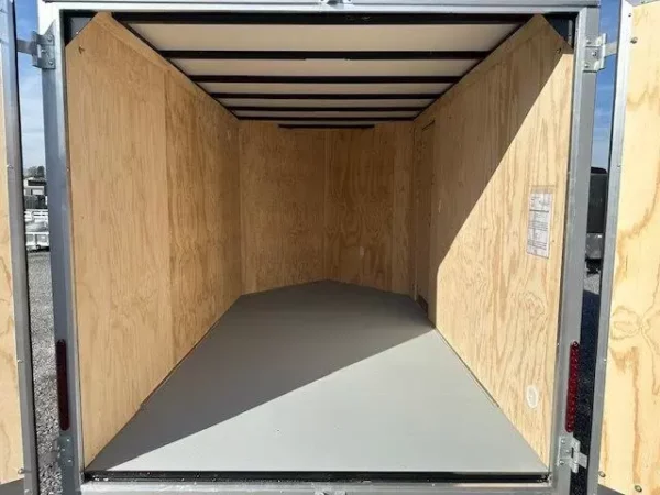 car mate 7 x 12 enclosed cargo trailer – contractor package