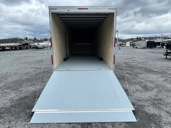 car mate 8.5 x 38 enclosed gooseneck trailer aluminum wheels