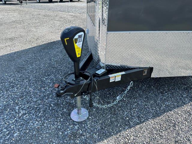 car mate 8.5 x 16 enclosed v nose cargo trailer a/c unit car mate 8.5 x 16 enclosed v nose cargo trailer a/c unit