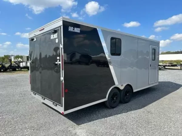 car mate 8.5 x 20 custom enclosed v nose cargo trailer